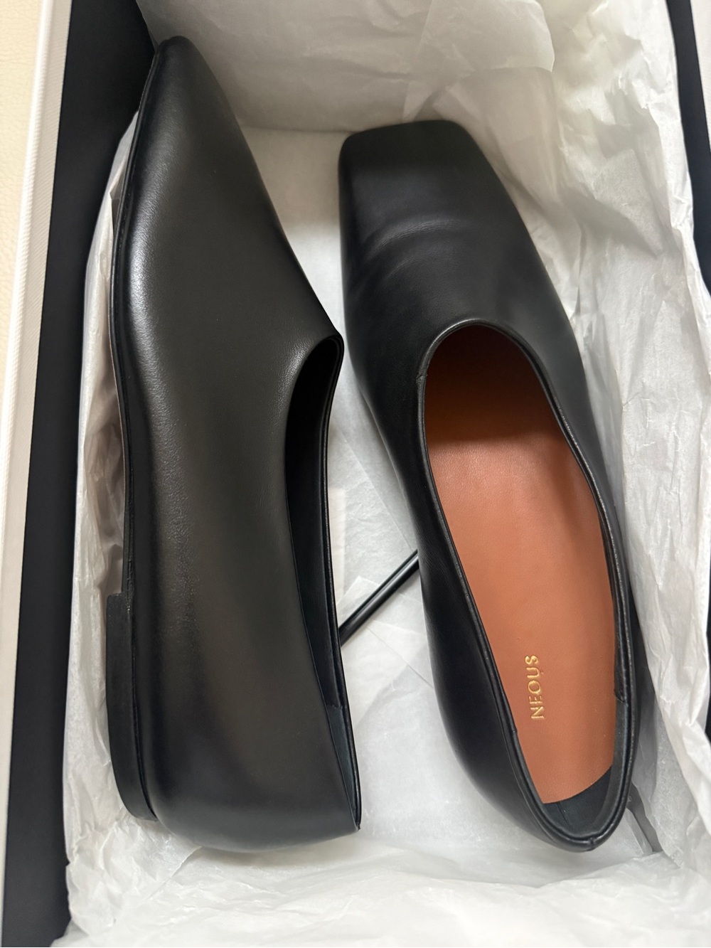 Neous Atlas Leather Ballet Flats sz 37 (IT) - Picture 9 of 12